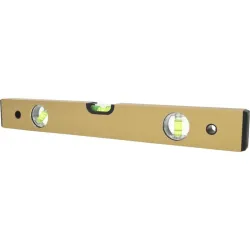 Niveau rectangulaire en aluminium anodisé 3 fioles . L.400 mm KSTOOLS 204.5400 | 204.5400