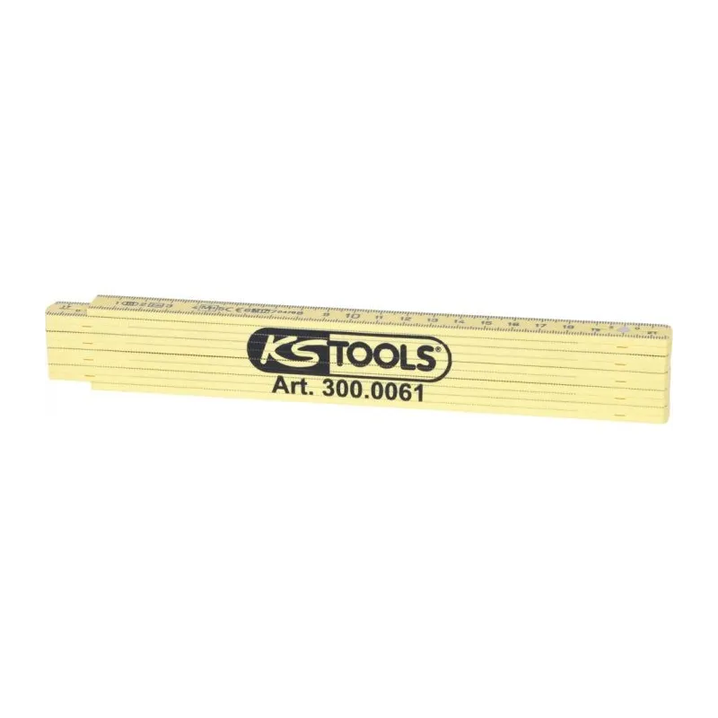 Mètre pliant jaune en composite . L.2 m KSTOOLS 300.0061 | 300.0061 Mètre pliant jaune en composite . L.2 m KSTOOLS 300.0061 | 300.0061