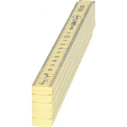 Mètre pliant jaune en composite . L.2 m KSTOOLS 300.0061 | 300.0061
