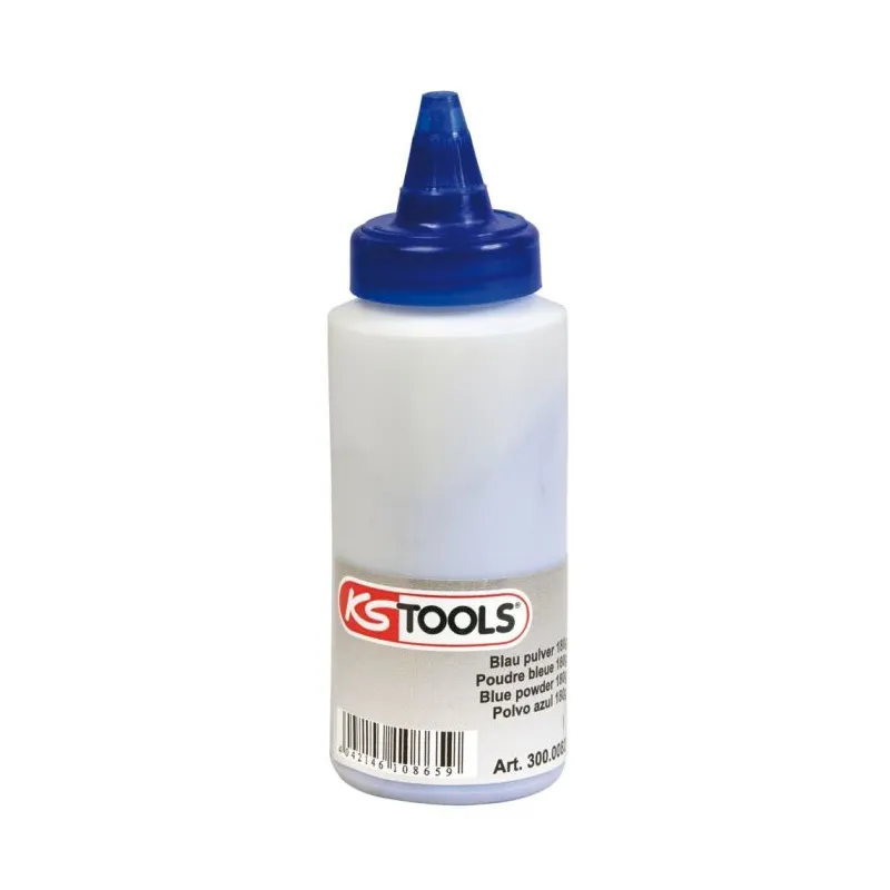 Biberon de poudre bleue pour traçeur . 150 g KSTOOLS 300.0082 | 300.0082 Biberon de poudre bleue pour traçeur . 150 g KSTOOLS 300.0082 | 300.0082
