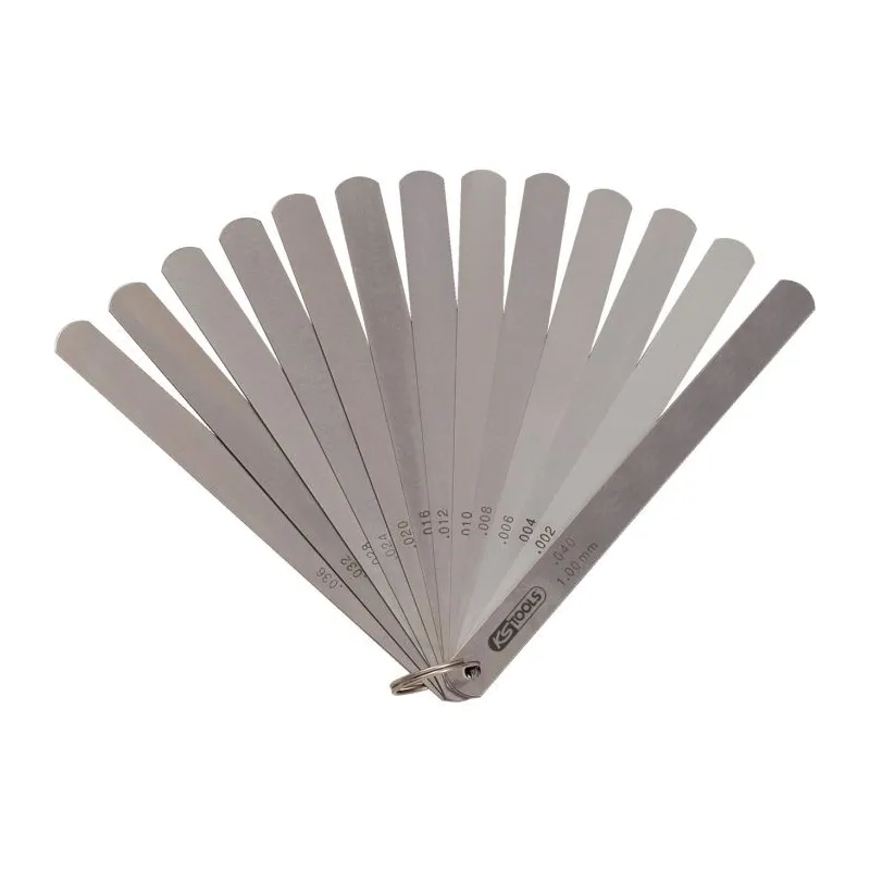 Jauges du jeu radial de piston . 13 lames . 0 .05-1 mm KSTOOLS 300.0618 | 300.0618 Jauges du jeu radial de piston . 13 lames . 0 .05-1 mm KSTOOLS 300.0618 | 300.0618