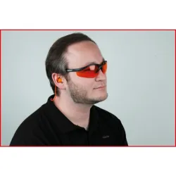 Lunette de protection - Noire avec bouchons d'oreille KSTOOLS 310.0171 | 310.0171