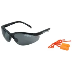 Lunette de protection - Noire avec bouchons d'oreille KSTOOLS 310.0171 | 310.0171
