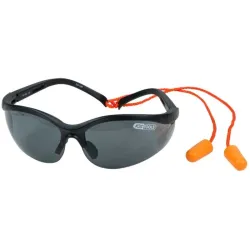 Lunette de protection - Noire avec bouchons d'oreille KSTOOLS 310.0171 | 310.0171