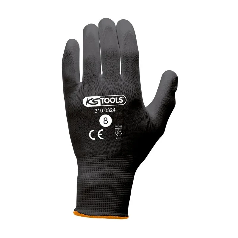 Gants microfibres noirs . T.8 . 12 paires KSTOOLS 310.0324 | 310.0324 Gants microfibres noirs . T.8 . 12 paires KSTOOLS 310.0324 | 310.0324