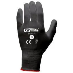 Gants microfibres noirs . T.9 . 12 paires KSTOOLS 310.0325 | 310.0325
