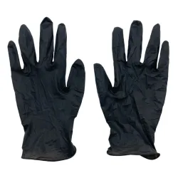 Gant de protection en nitrile noir . Taille M . boite de 100pces KSTOOLS 310.0451 | 310.0451