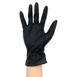 Gant de protection en nitrile noir . Taille M . boite de 100pces KSTOOLS 310.0451 | 310.0451
