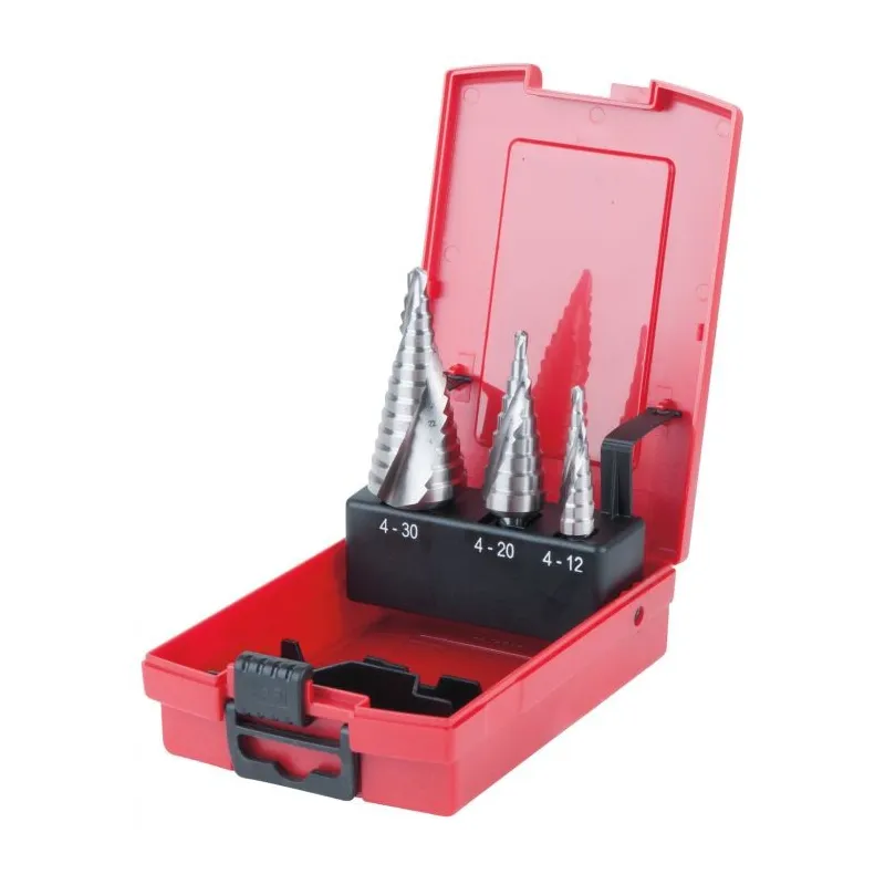Coffret de 3 forets étagés HSS pour tôles jusqu'à 4 mm KSTOOLS 330.2210 | 330.2210 Coffret de 3 forets étagés HSS pour tôles jusqu'à 4 mm KSTOOLS 330.2210 | 330.2210