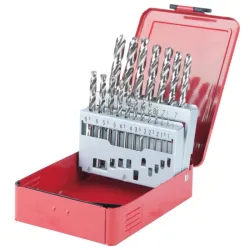 Coffret de 19 forets HSS-G meulés . Ø1 .0-10 .0 mm KSTOOLS 330.2610 | 330.2610