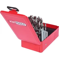 Coffret de 25 forets HSS-G meulés . Ø1 .0-13 .0 mm KSTOOLS 330.2613 | 330.2613