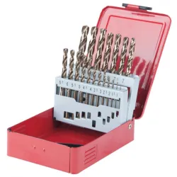 Coffret de 19 forets HSS-CO au cobalt . Ø1 .0-10 .0 mm KSTOOLS 330.3610 | 330.3610