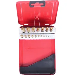Coffret de forets HSS TiN . en box métal 19 pcs. 1-10mm KSTOOLS 330.4610 | 330.4610