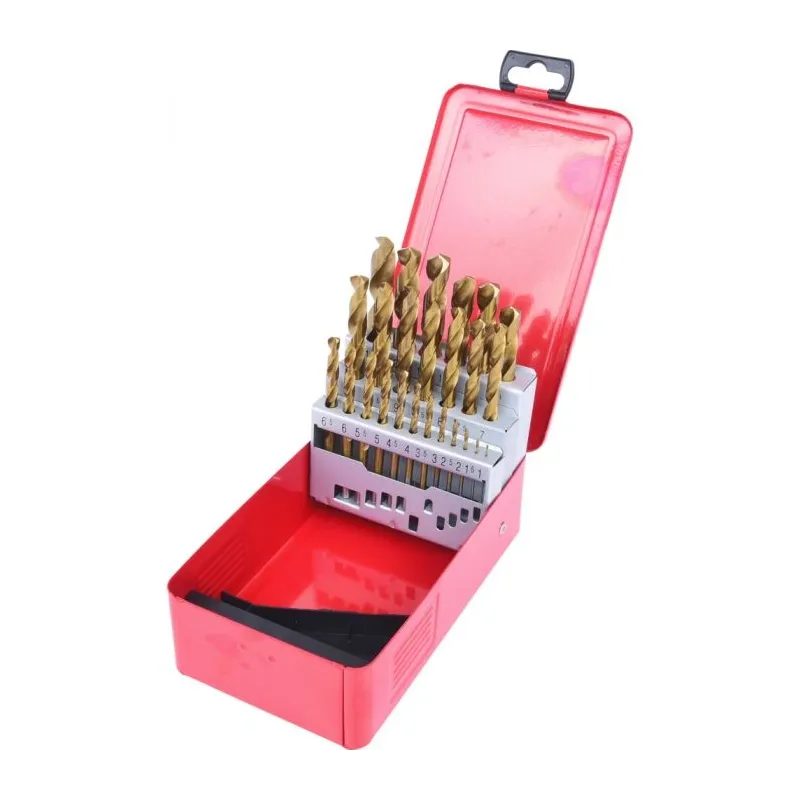 Coffret de forets HSS TiN . en box métal 25 pcs. 1-13mm KSTOOLS 330.4613 | 330.4613 Coffret de forets HSS TiN . en box métal 25 pcs. 1-13mm KSTOOLS 330.4613 | 330.4613