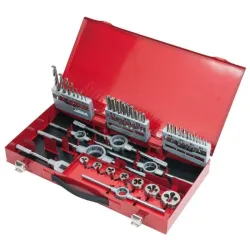 Coffret de jeux de tarauds . filières et forets - 44 pcs KSTOOLS 331.0644 | 331.0644