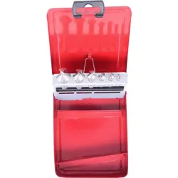 Jeu de forets aléseurs HSS 90° . en box métal 6 pcs. KSTOOLS 336.0406 | 336.0406