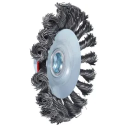 Brosse acier torsadé 0 .5 mm . Ø 100 mm KSTOOLS 340.0048 | 340.0048