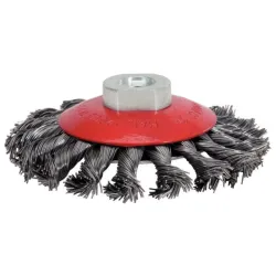 Brosse inox torsadé 0 .5 mm . Ø 115 mm KSTOOLS 340.0051 | 340.0051
