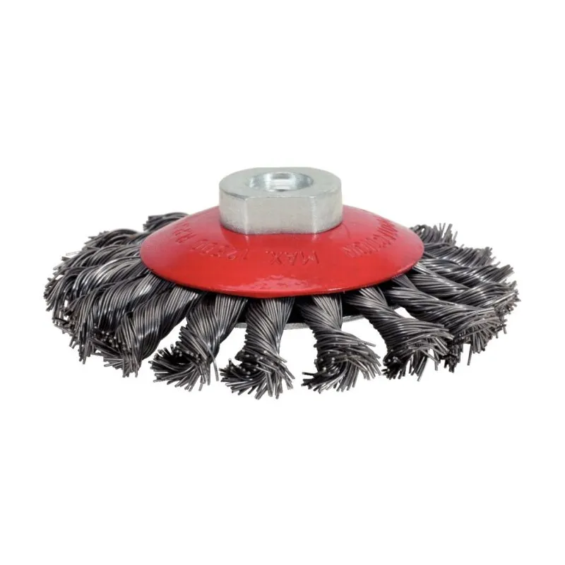 Brosse inox torsadé 0 .5 mm . Ø 115 mm KSTOOLS 340.0051 | 340.0051 Brosse inox torsadé 0 .5 mm . Ø 115 mm KSTOOLS 340.0051 | 340.0051
