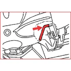 Jeu d'outils de blocage pour moteur à essence - Citroën . Peugeot KSTOOLS 400.0200 | 400.0200