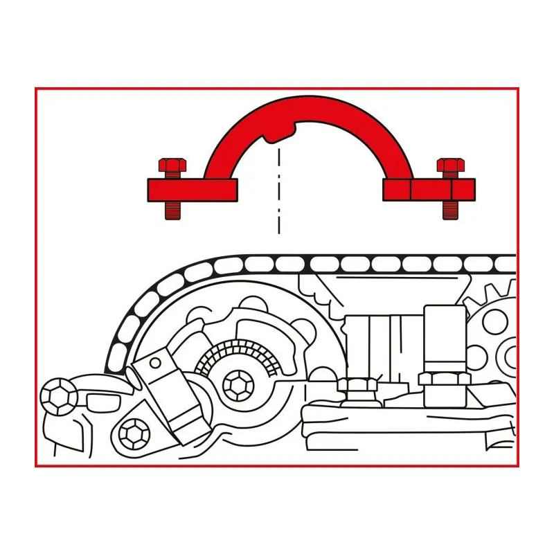 Jeu d'outils de calage - GM . Isuzu . Opel . Saab KSTOOLS 400.0700 | 400.0700 Jeu d'outils de calage - GM . Isuzu . Opel . Saab KSTOOLS 400.0700 | 400.0700
