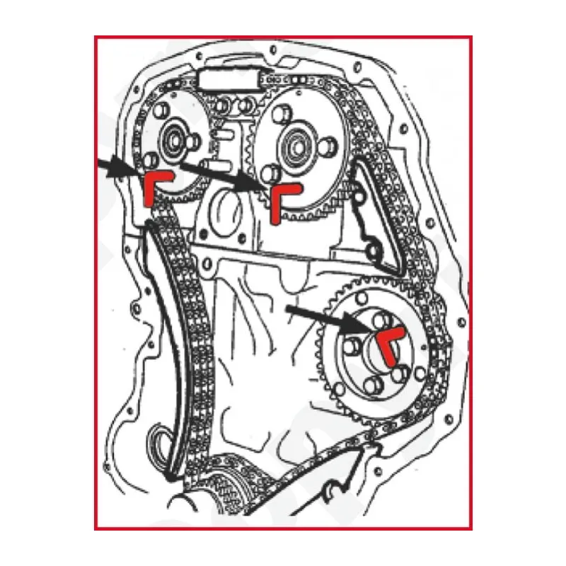 Jeu d'outils de calage moteur - Ford Duratorq KSTOOLS 400.0800 | 400.0800 Jeu d'outils de calage moteur - Ford Duratorq KSTOOLS 400.0800 | 400.0800