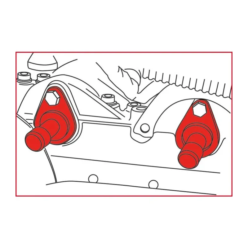 Jeu d'outils de calage - Volkswagen . Seat . Skoda KSTOOLS 400.0825 | 400.0825 Jeu d'outils de calage - Volkswagen . Seat . Skoda KSTOOLS 400.0825 | 400.0825