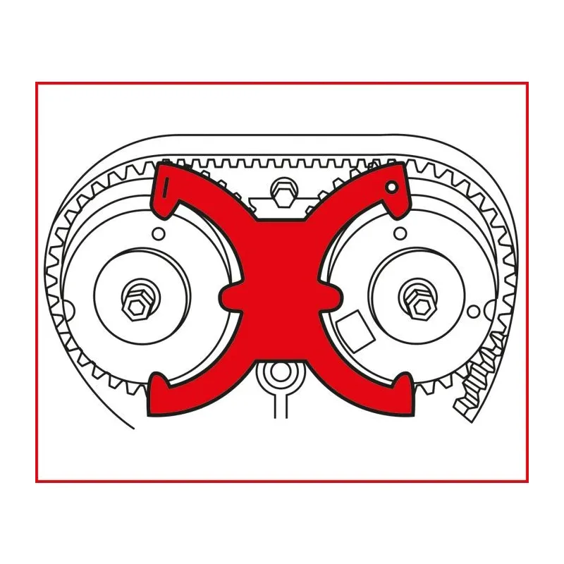 Jeu d'outils de calage - Ford Focus . C-max KSTOOLS 400.0900 | 400.0900