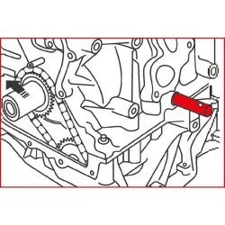 Jeu d’outils de calage - Nissan . Renault KSTOOLS 400.0950 | 400.0950