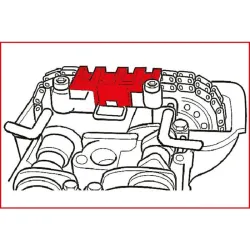 Jeu d'outils de calage - Mercedes . Chrysler KSTOOLS 400.1025 | 400.1025