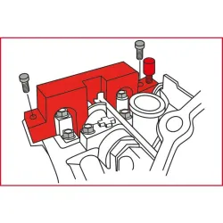 Malette d'outils de réglage moteur - BMW 1 .6/1 .8/2 .0 KSTOOLS 400.1050 | 400.1050