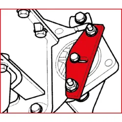 Jeu d'outils de calage - Ford 1 .8 TDI/TDCI KSTOOLS 400.1100 | 400.1100
