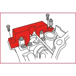 Jeu d'outils de calage - BMW 1.6 . 316i . 316Ci . 316Ti KSTOOLS 400.1175 | 400.1175