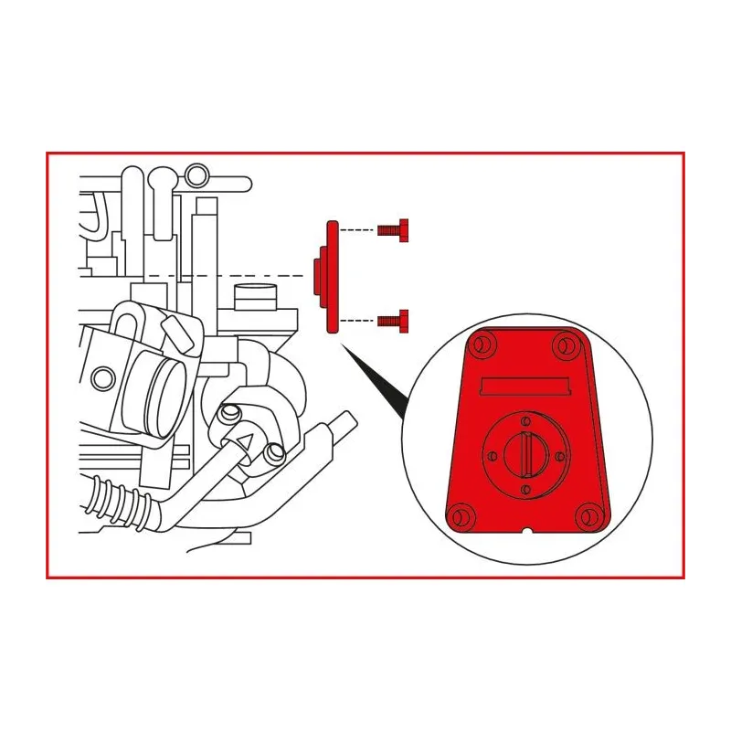 Jeu d'outils de calage moteur - Fiat (1.7D/TD) KSTOOLS 400.2000 | 400.2000 Jeu d'outils de calage moteur - Fiat (1.7D/TD) KSTOOLS 400.2000 | 400.2000
