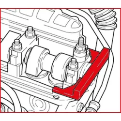 Jeu d'outils de calage moteur - VAG (2 .4) KSTOOLS 400.2125 | 400.2125