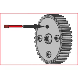 Jeu d'outils de calage moteur - Alfa Romeo . Fiat KSTOOLS 400.2400 | 400.2400