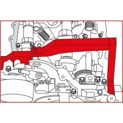 Coffret d'outils de calage de distribution - BMW KSTOOLS 400.2550 | 400.2550