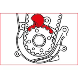 Jeu d'outils de calage moteur - VAG . Audi . Skoda . Volkswagen . Seat KSTOOLS 400.2700 | 400.2700