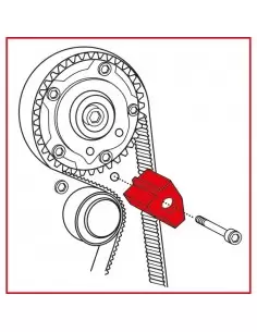 Jeu d'outils de calage moteur - Alfa Romeo / Fiat / Lancia . 7 pièces KSTOOLS 400.2950