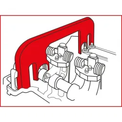 Jeu d'outils de calage moteur - BMW (2.3/2.8/3.0/3.5/4.0) KSTOOLS 400.3250 | 400.3250