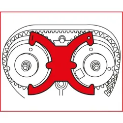 Jeu d'outils de calage moteur - Ford . Volvo KSTOOLS 400.4125 | 400.4125
