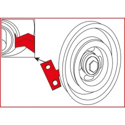 Jeu d'outils de calage moteur - Ford . Volvo KSTOOLS 400.4125 | 400.4125