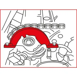 Jeu d'outils de calage moteur - Opel (1.0/1.2/1.4) KSTOOLS 400.4200 | 400.4200