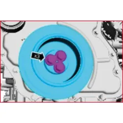 Outil de maintien du vilebrequin - Ford KSTOOLS 400.9003 | 400.9003