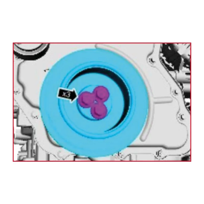Outil de maintien du vilebrequin - Ford KSTOOLS 400.9003 | 400.9003