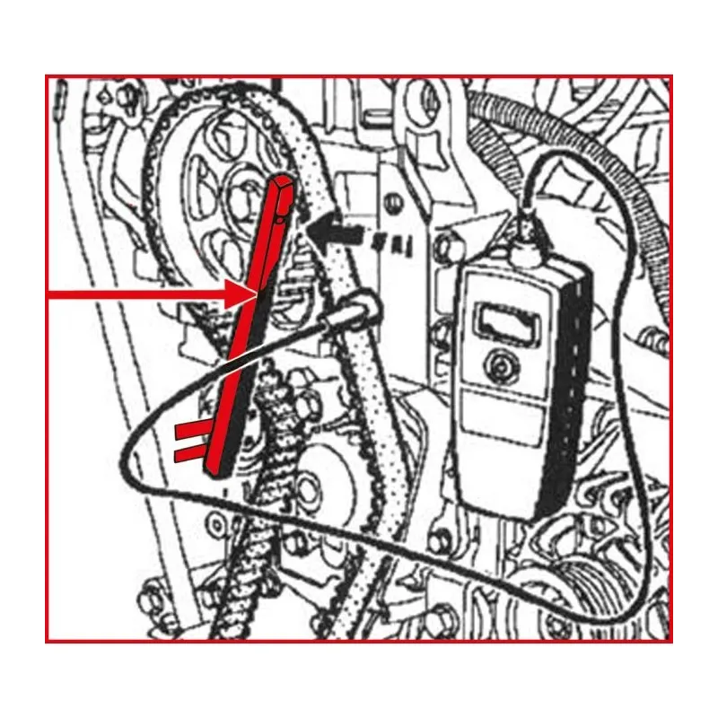Outil de mise sous tension - Renault KSTOOLS 400.9021 | 400.9021 Outil de mise sous tension - Renault KSTOOLS 400.9021 | 400.9021