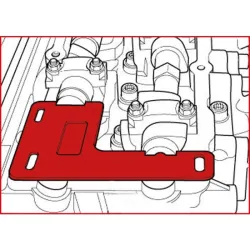 Platine de réglage d'arbres à cames - Volkswagen . Seat KSTOOLS 400.9040 | 400.9040