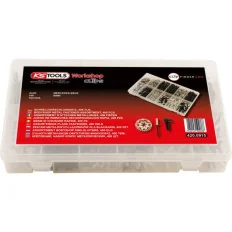 Assortiment d'attaches métalliques . 400 pcs KSTOOLS 420.0915 | 420.0915