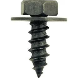 Vis en métal noire avec rondelle pour BMW - Ø 9 .4 mm - 10 pcs KSTOOLS 420.1908 | 420.1908