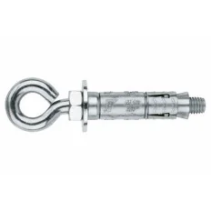 INDEX Cheville pour fixation mi-lourdes dans matériaux pleins ou creux Piton (M6 x 45 Ø12 50 pièces.) AZAMA06 | AZAMA06